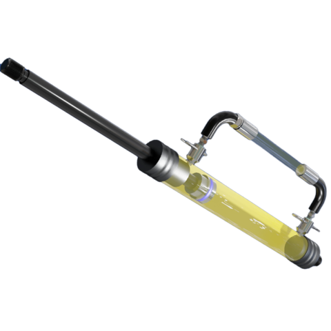 Hytrol B-22393-224 | 138 GALV DBL GRV ROLLER - HEX 28